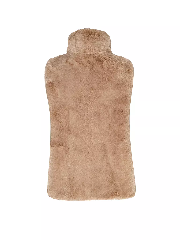 RINO&PELLE Gilet in Felloptik LISON camel
