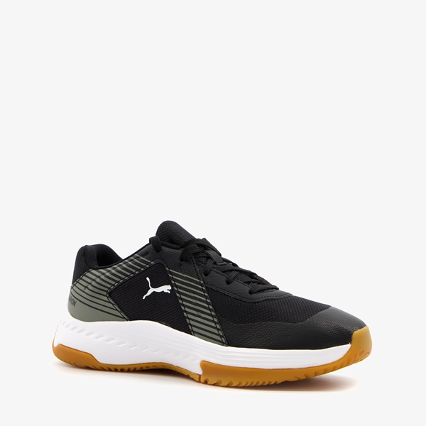 Puma Varion kinder indoorschoenen zwart