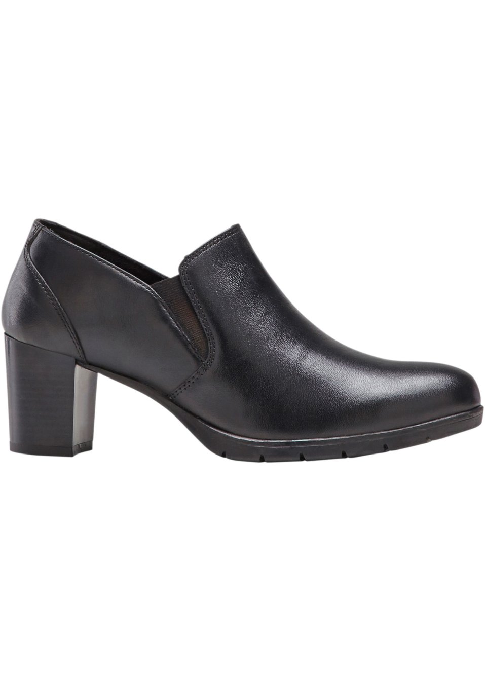 Escarpins emboîtants en cuir