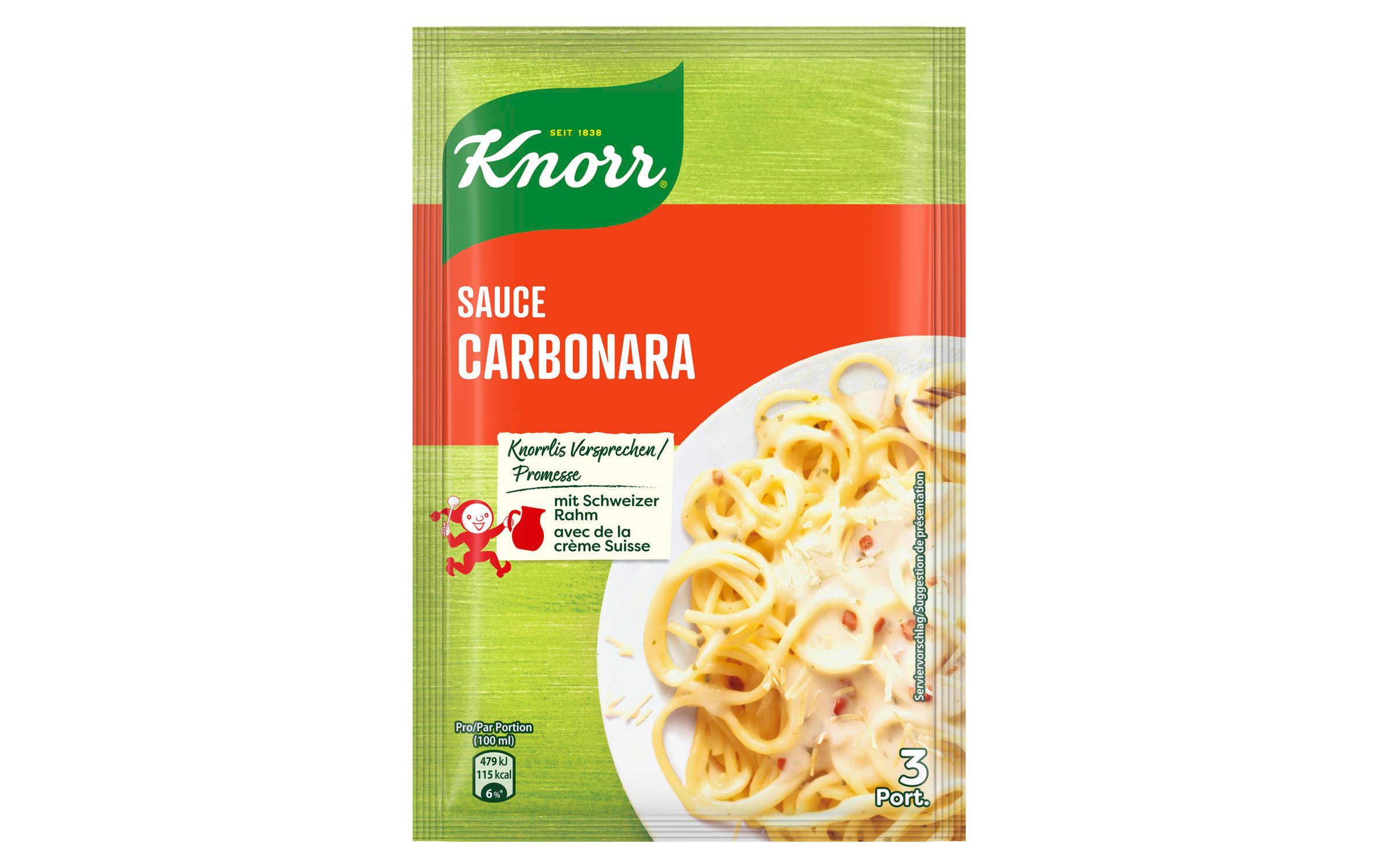 Salsa per Pasta Carbonara Sauce 28 gCarbonara Fertigmischung