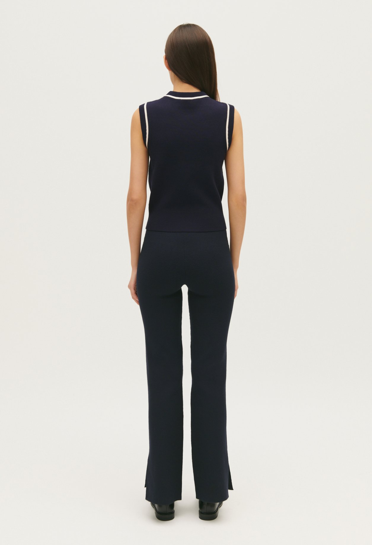 Pull maille rayures