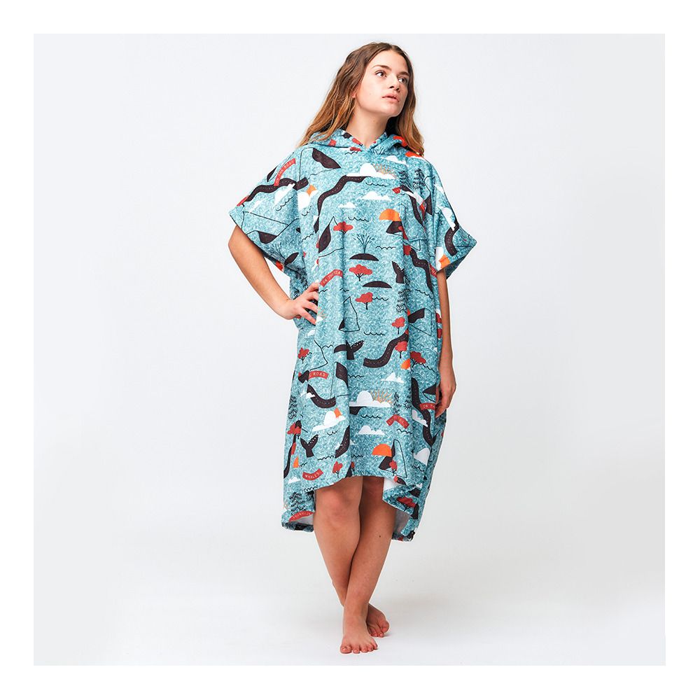 After Essentials SKETCHBOOK - Poncho blue