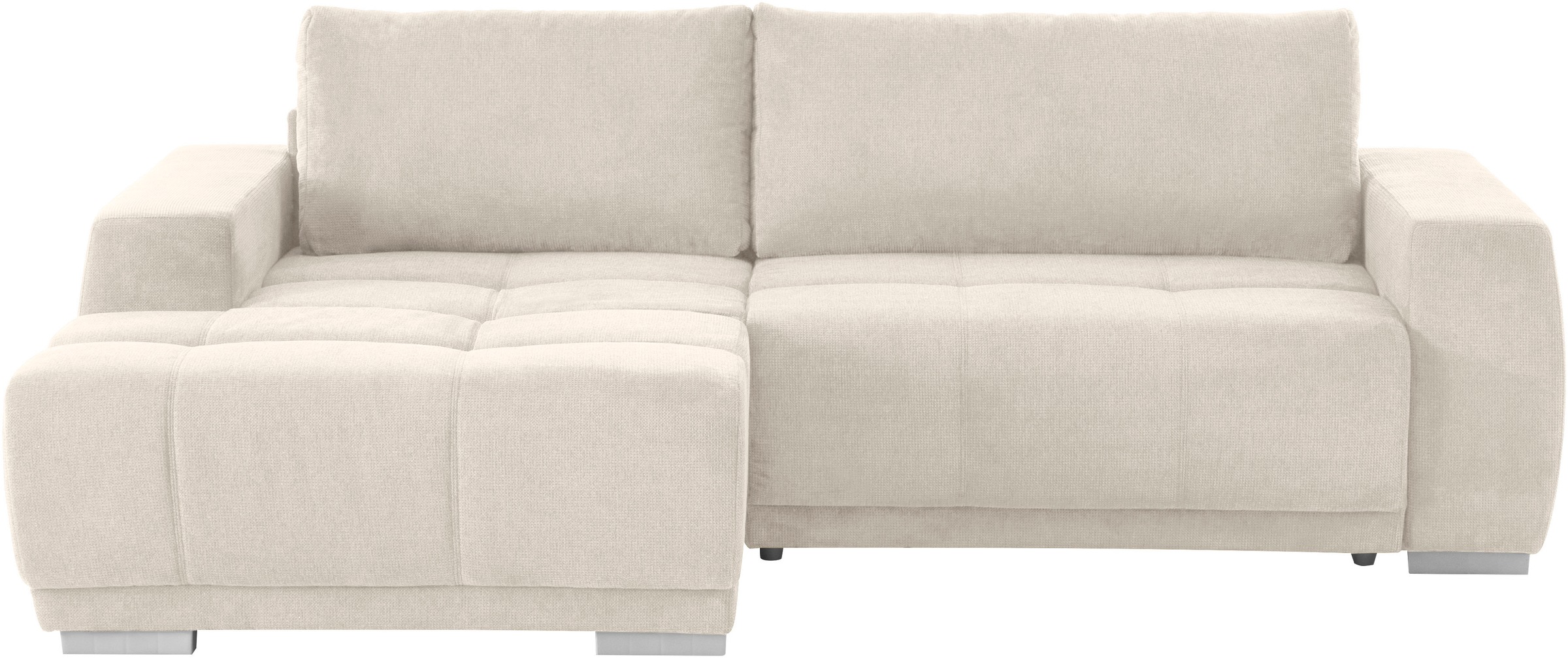INOSIGN Ecksofa »Bolero L-Form« wahlweise mit Bettfunktion & Bettkasten