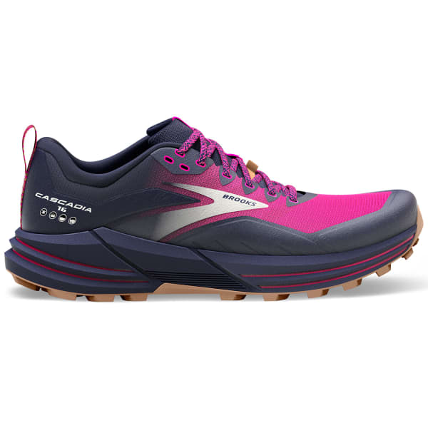 Chaussure trail BROOKS CASCADIA 16 W PEACOAT/PINK/BISCUIT