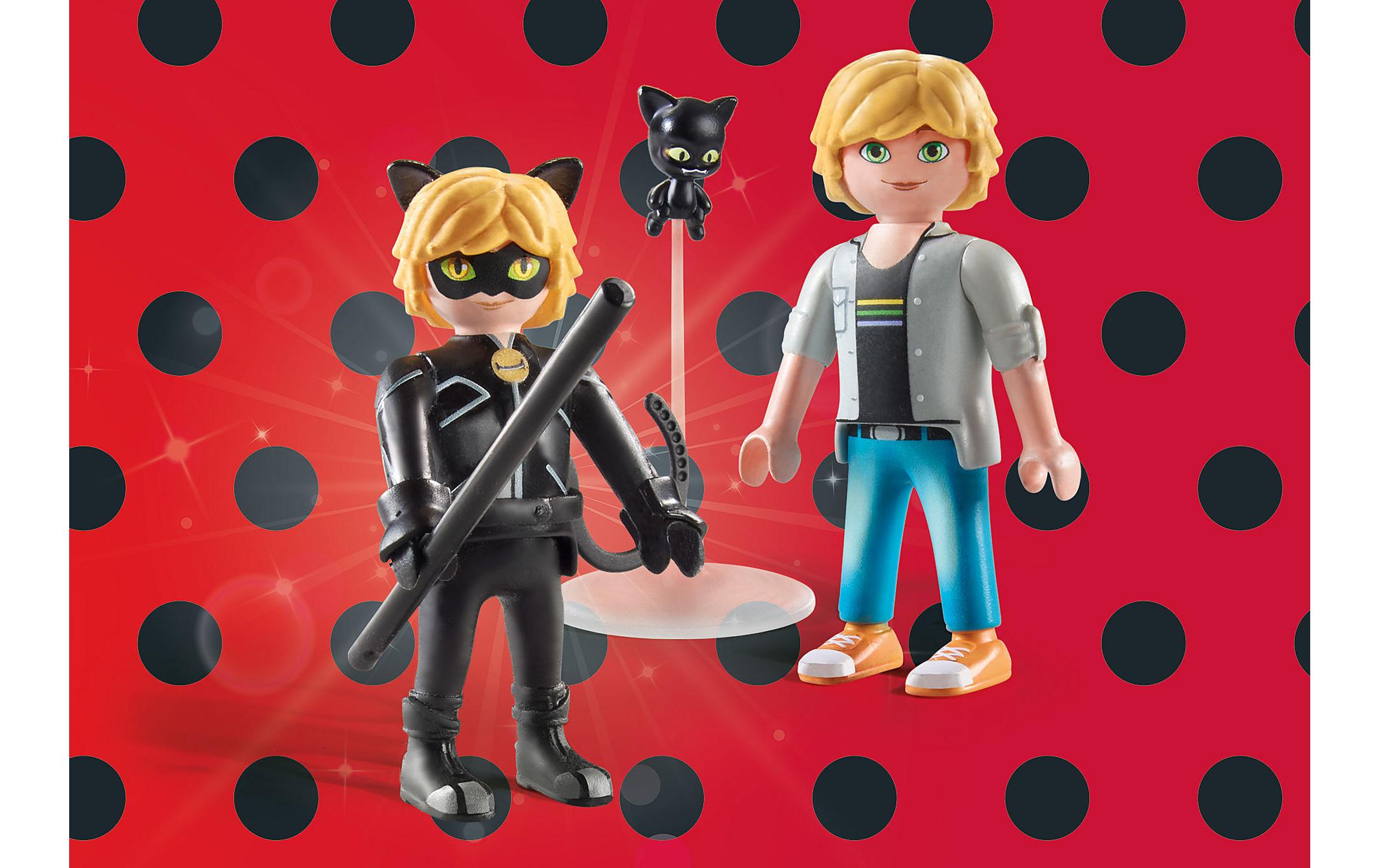 Miraculous Adrien & Cat Noir 71337Spielfiguren-Set