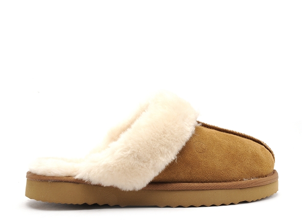 Kelara chaussons femme k31230 marron