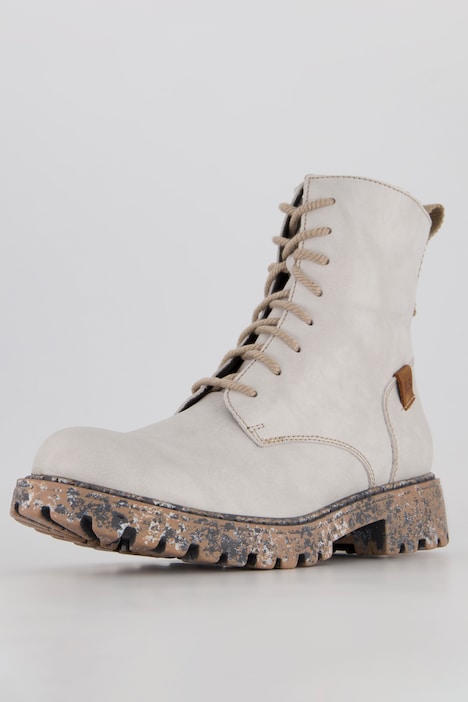 Josef Seibel Lederstiefel, Schnüroptik, Komfortweite