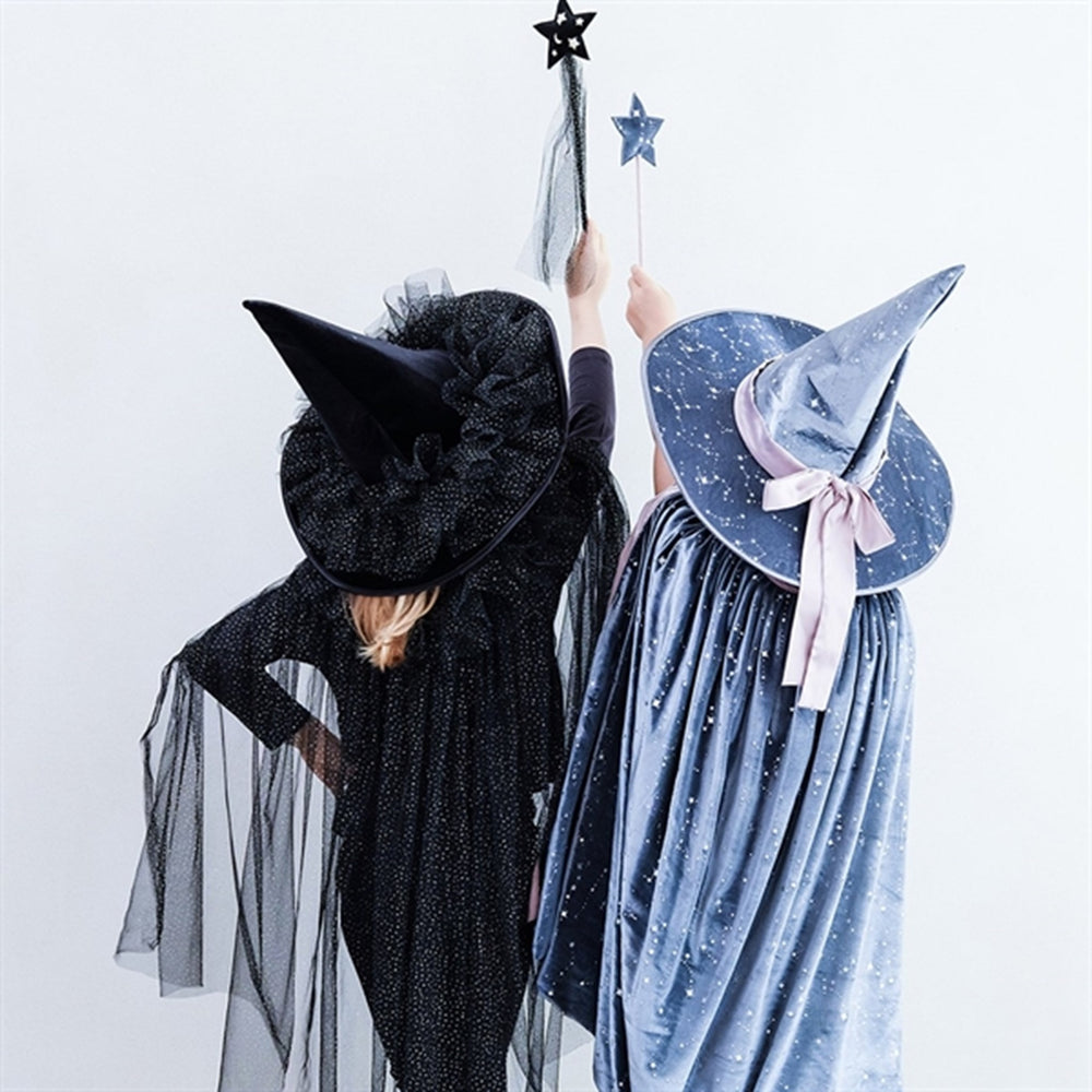 Mimi & Lula Kappe Beatrix Witch Halloween Grå