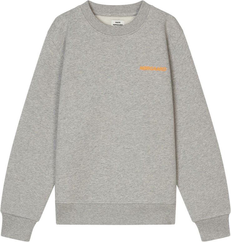 Mads Nørgaard - Copenhagen Organic Sweat Solo Sweatshirt Grå
