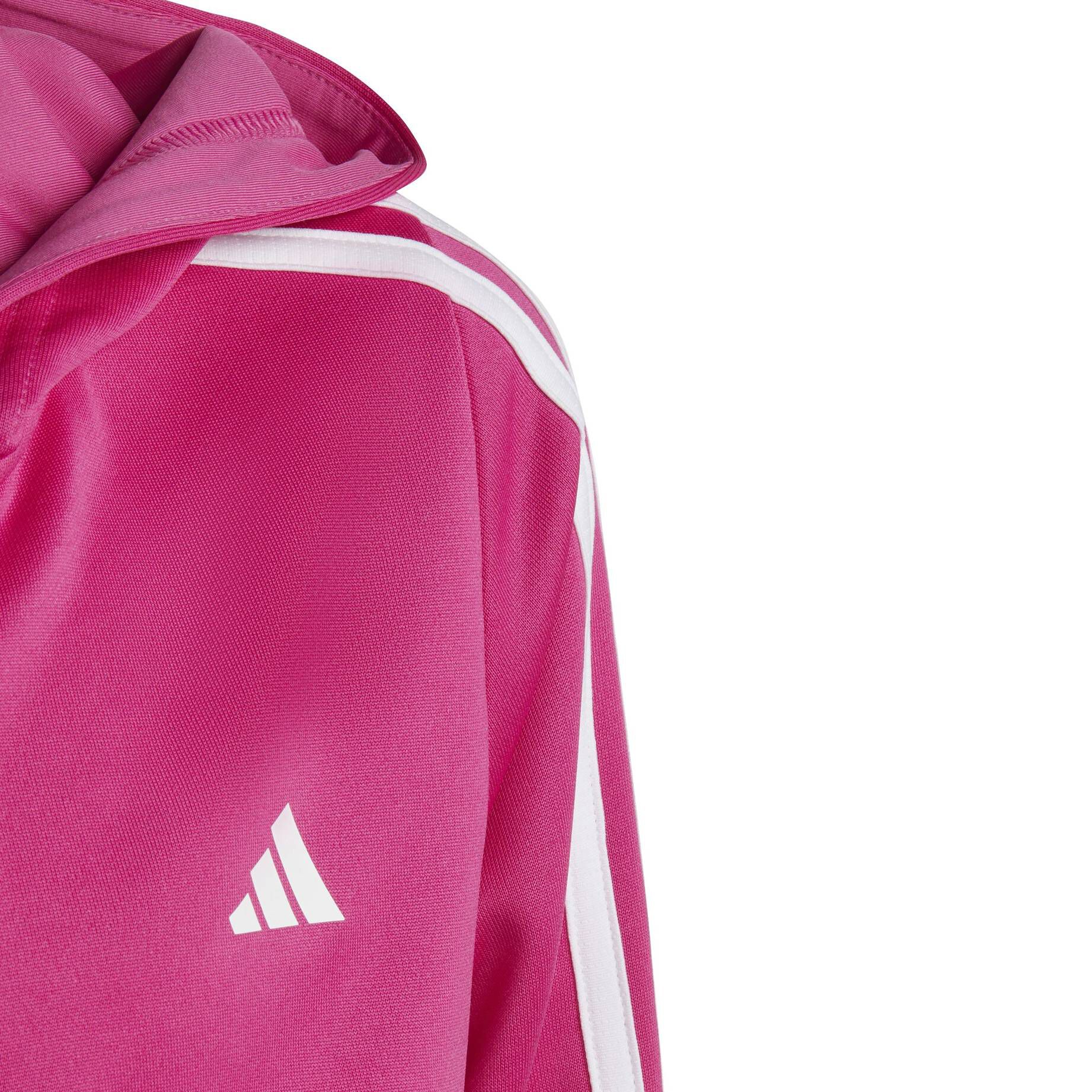 adidas Performance| Mädchen Trainingsjacke TRAIN ESSENTIALS 3S HOODED JACKET REGULAR FIT