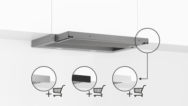 Bosch Emhætte DFL064A52 (Sølvmetallic)