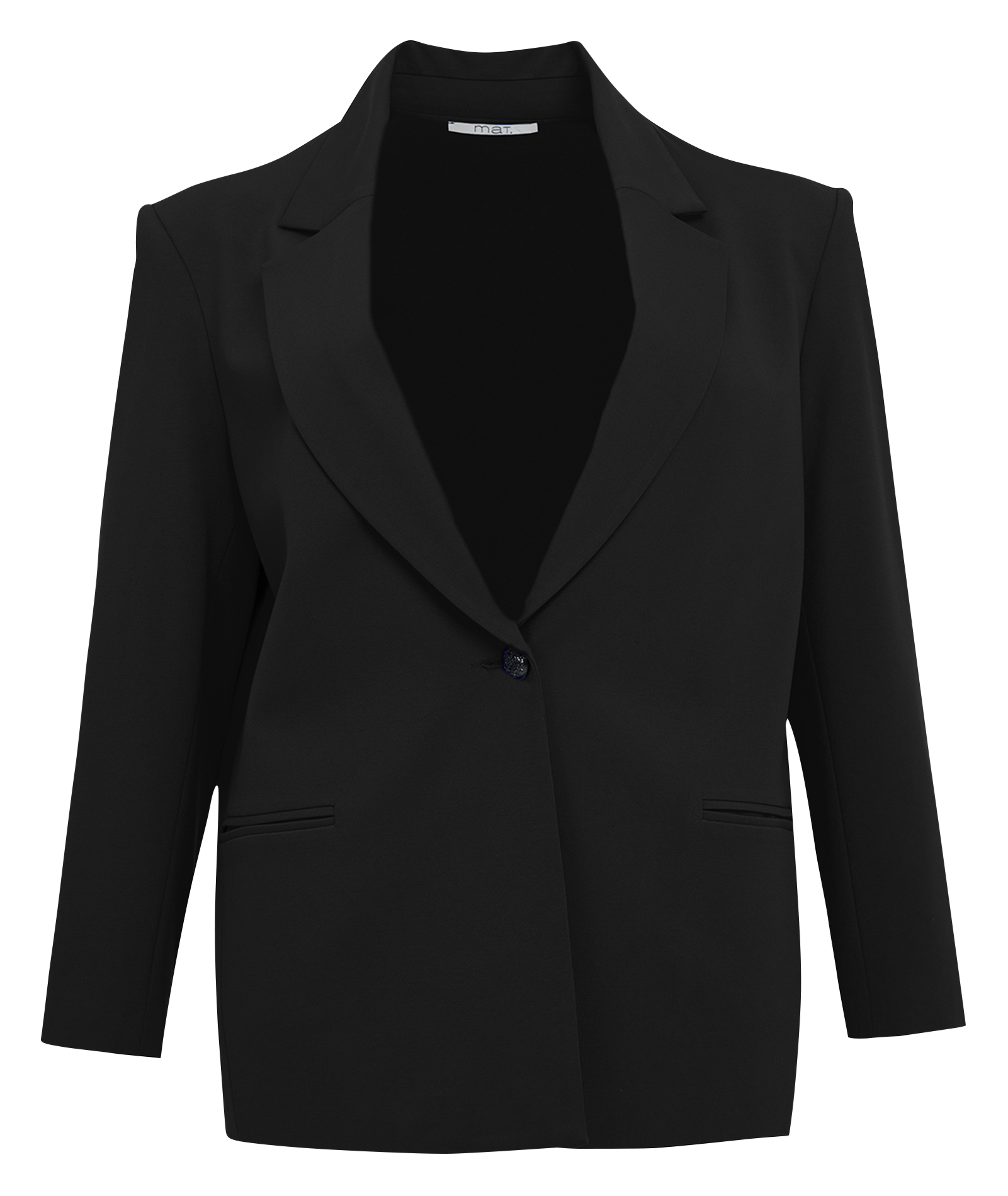 Veste de tailleur droite | Noir