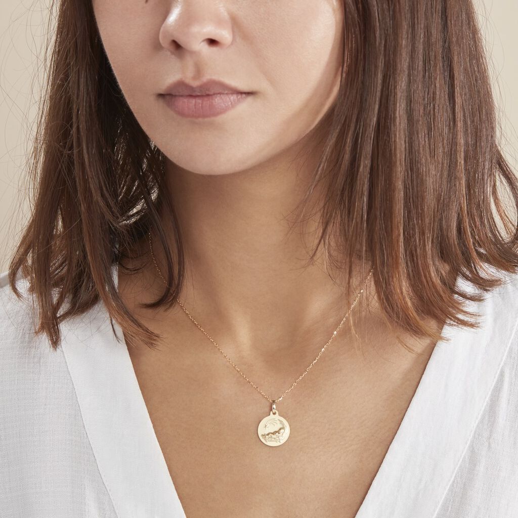 Médaille Or Jaune Jesus