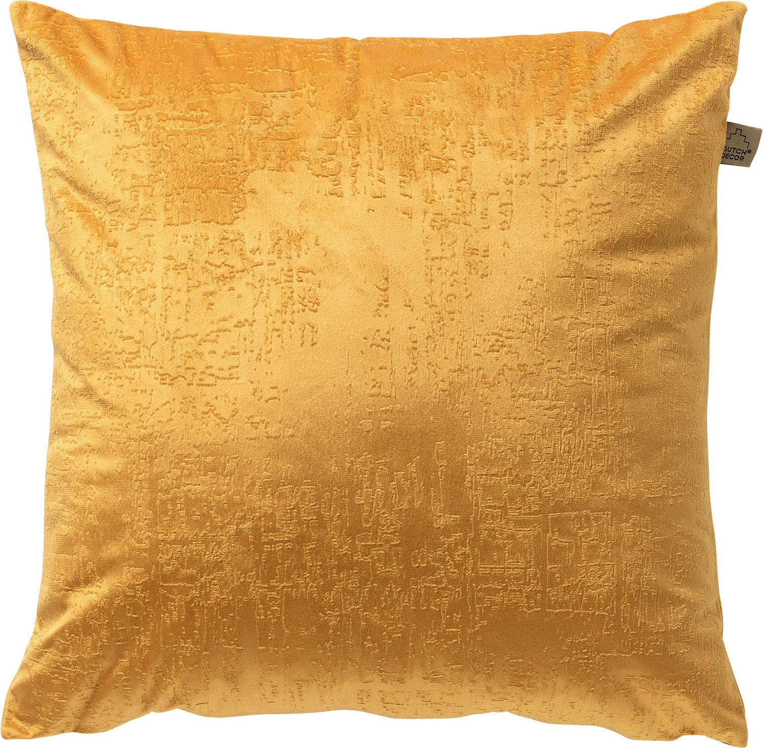 Dutch Decor sierkussen Elon geel 45 x 45 cm