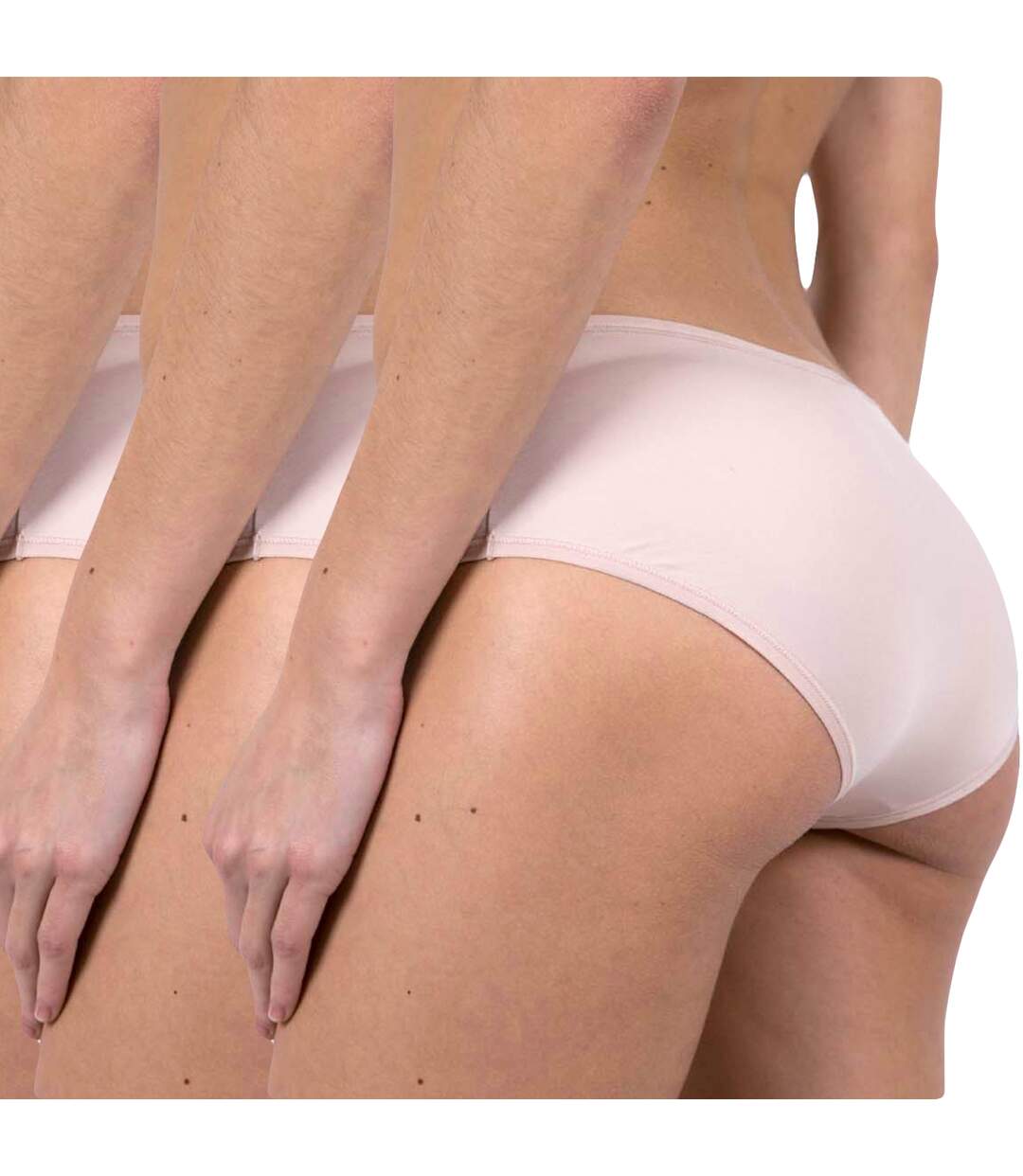 Boxers Shortys microfibre Lot de 3 Femme