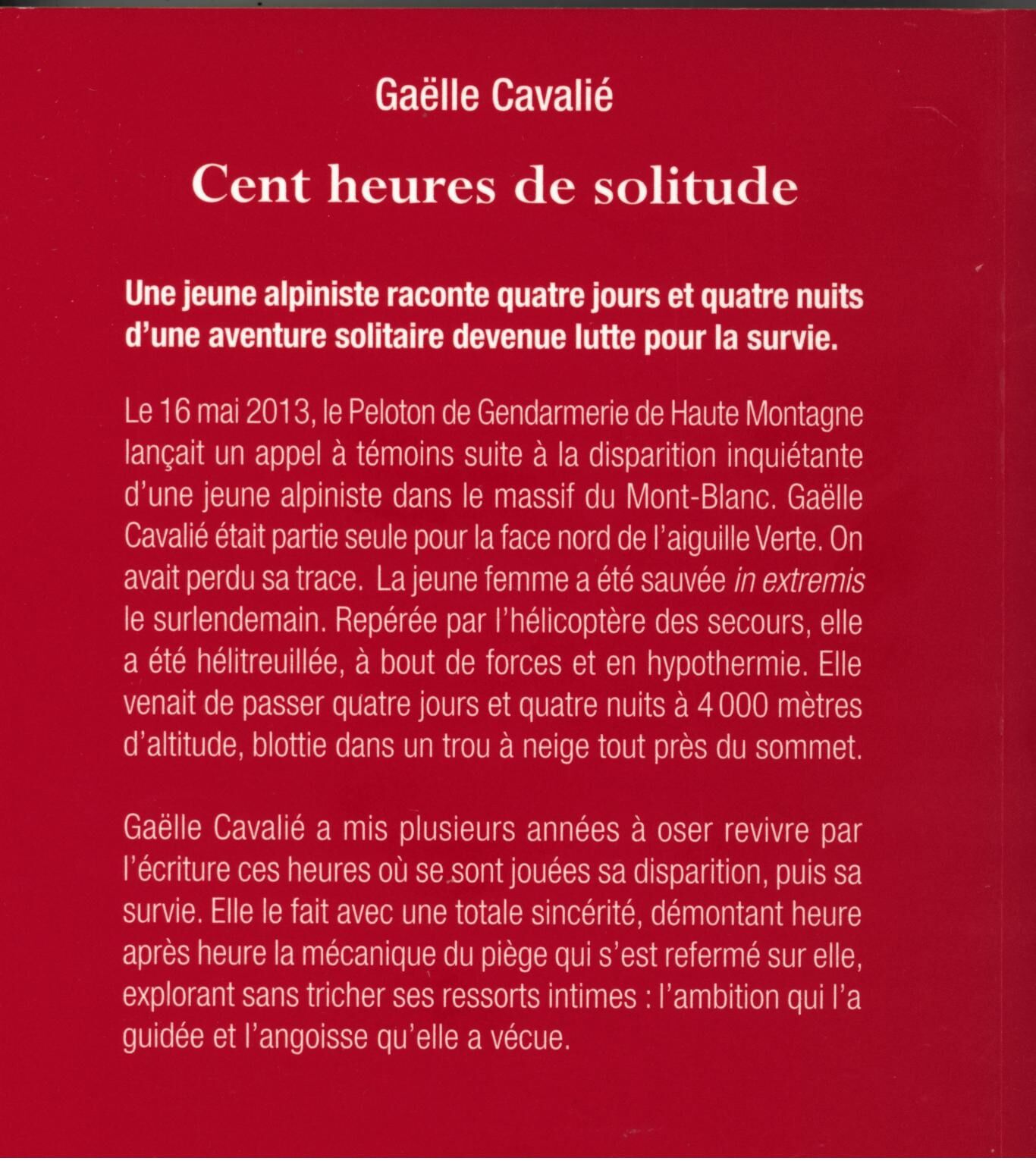 GUERIN - CENT HEURES DE SOLITUDE GUERIN