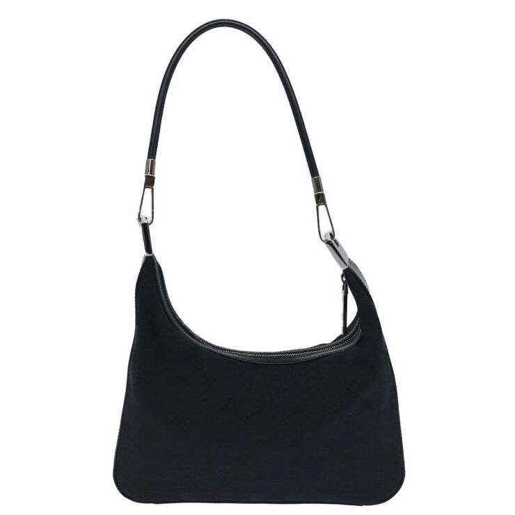 Gucci Vintage Gucci Shoulder Bag Black
