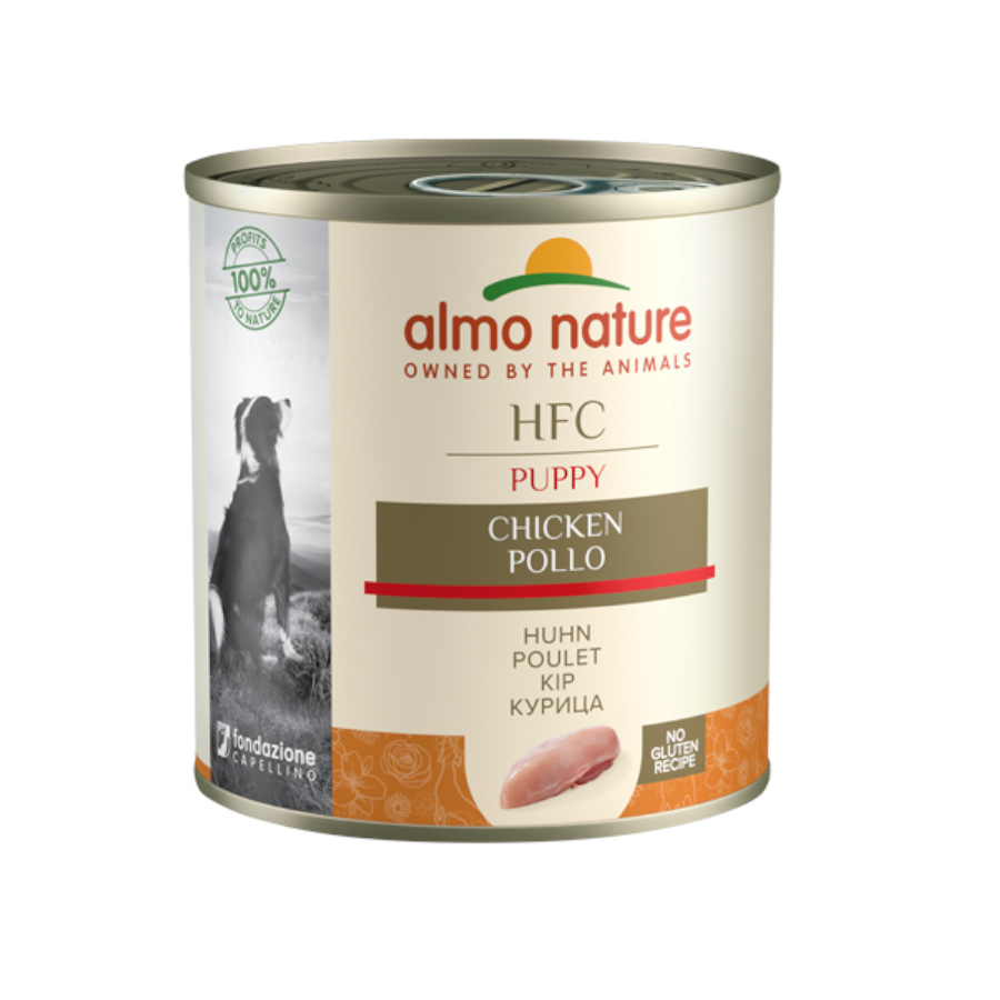 95 g Almo Nature HFC Pollo lata para cachorros