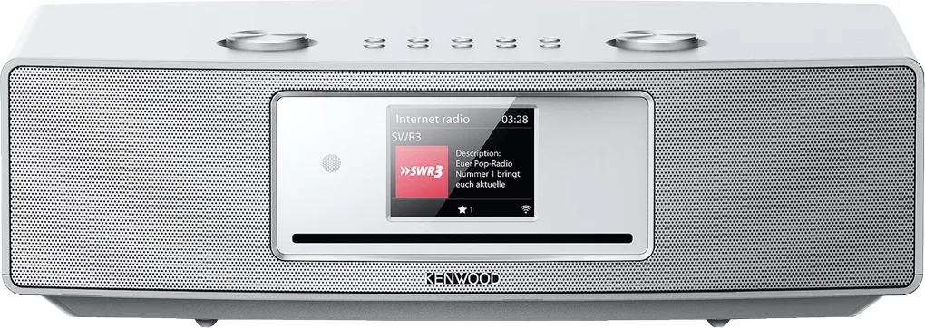 Kenwood CR-ST700SCD Silver Enceintes connectées