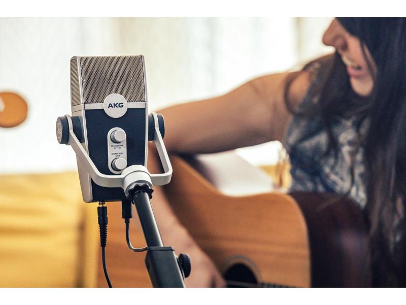 AKG Mikrofon AKG Lyra Ultra-HD USB-Mikrofon mit wählbarer Charakteristik