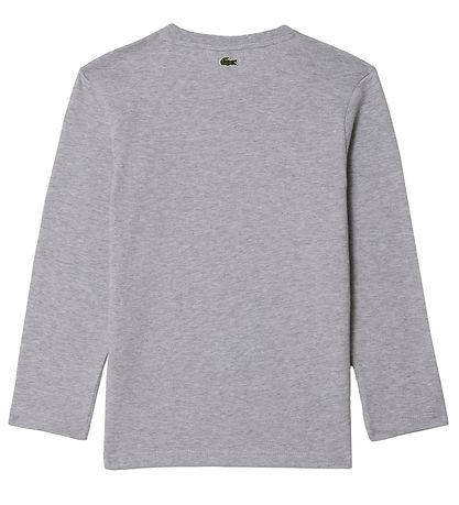 Lacoste T-shirt - Sølver Chine