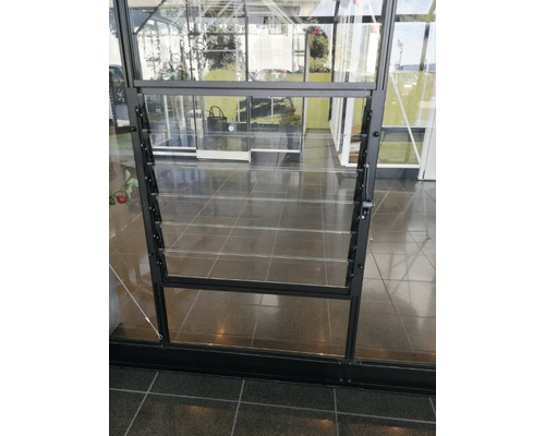 Halls Qube 60 x 60 cm zwarte lamellenventilator