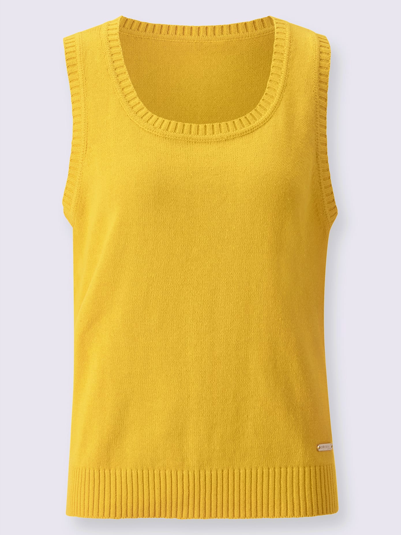 Débardeur en tricot qualité coton doux sur la peau