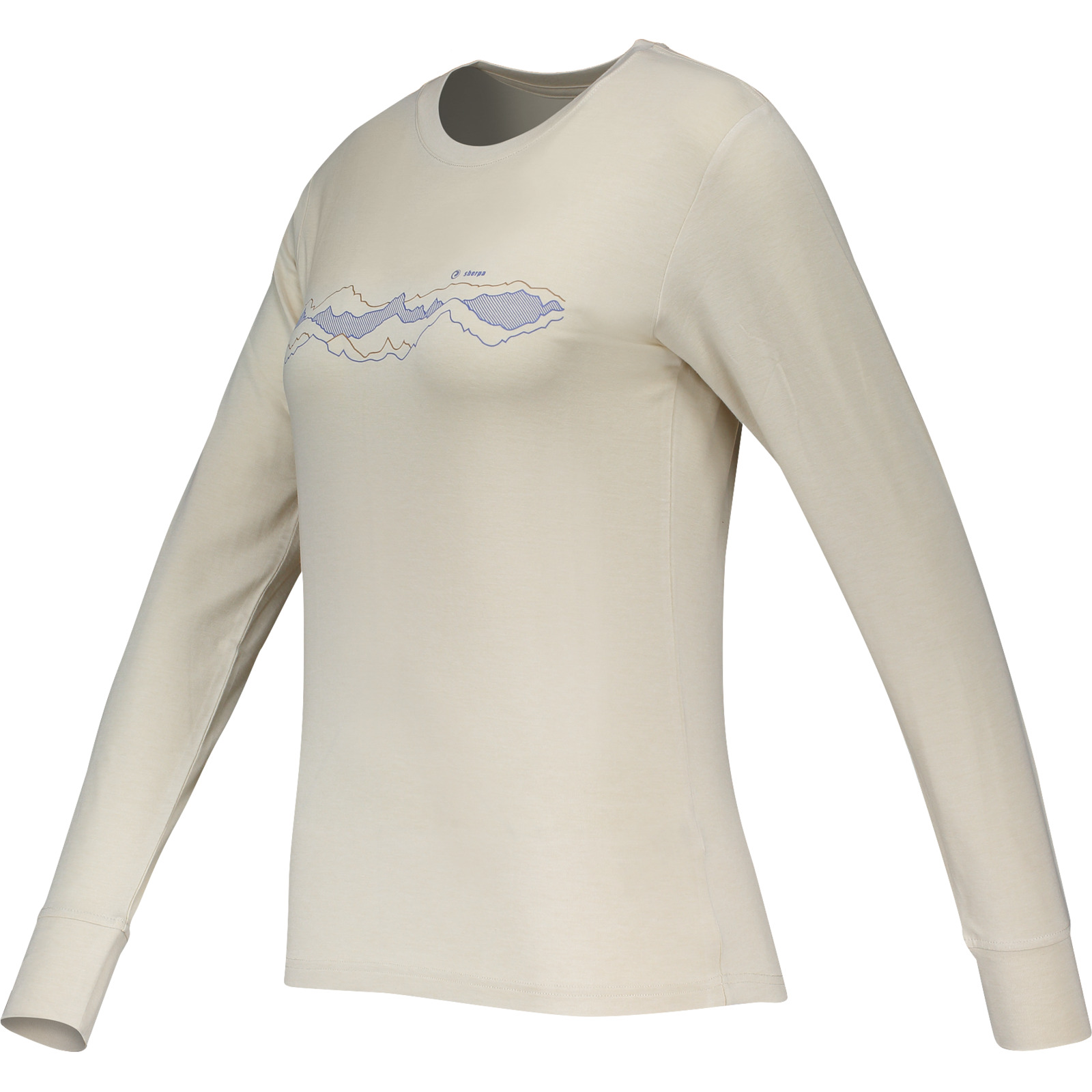 Sherpa Damen-Shirt Manthali XS, offwhite
