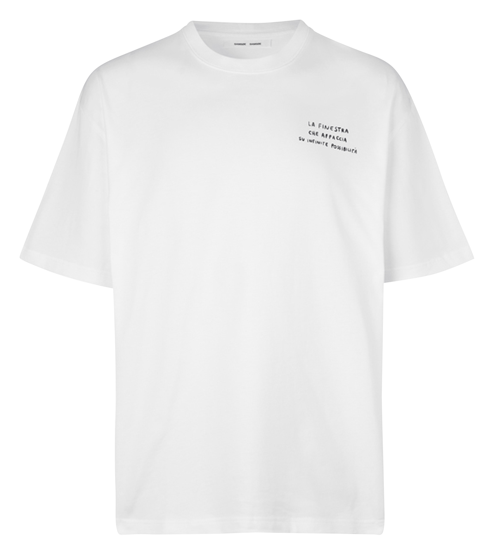 SOUVENIR - Tee-shirt coupe ample imprimé dos| Blanc