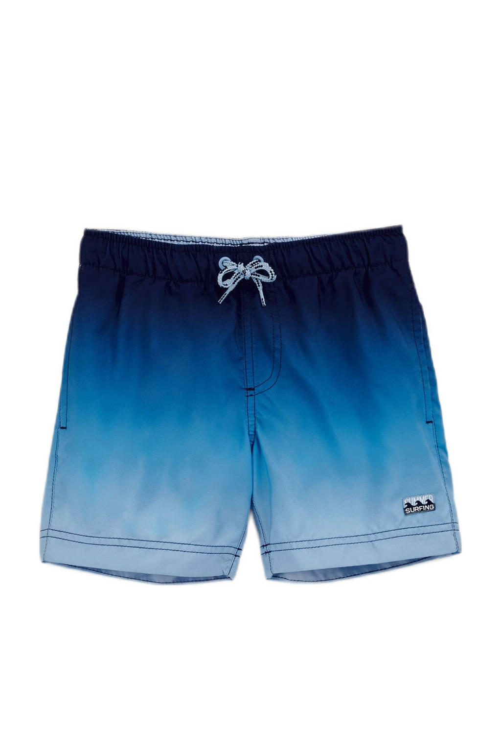 zwemshort donkerblauw/blauw