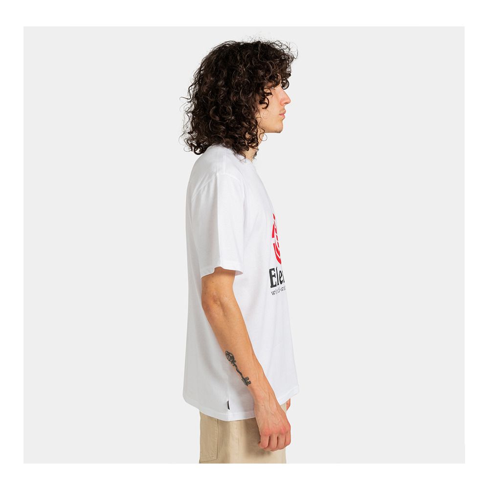 Element VERTICAL - Tee-shirt Homme optic white