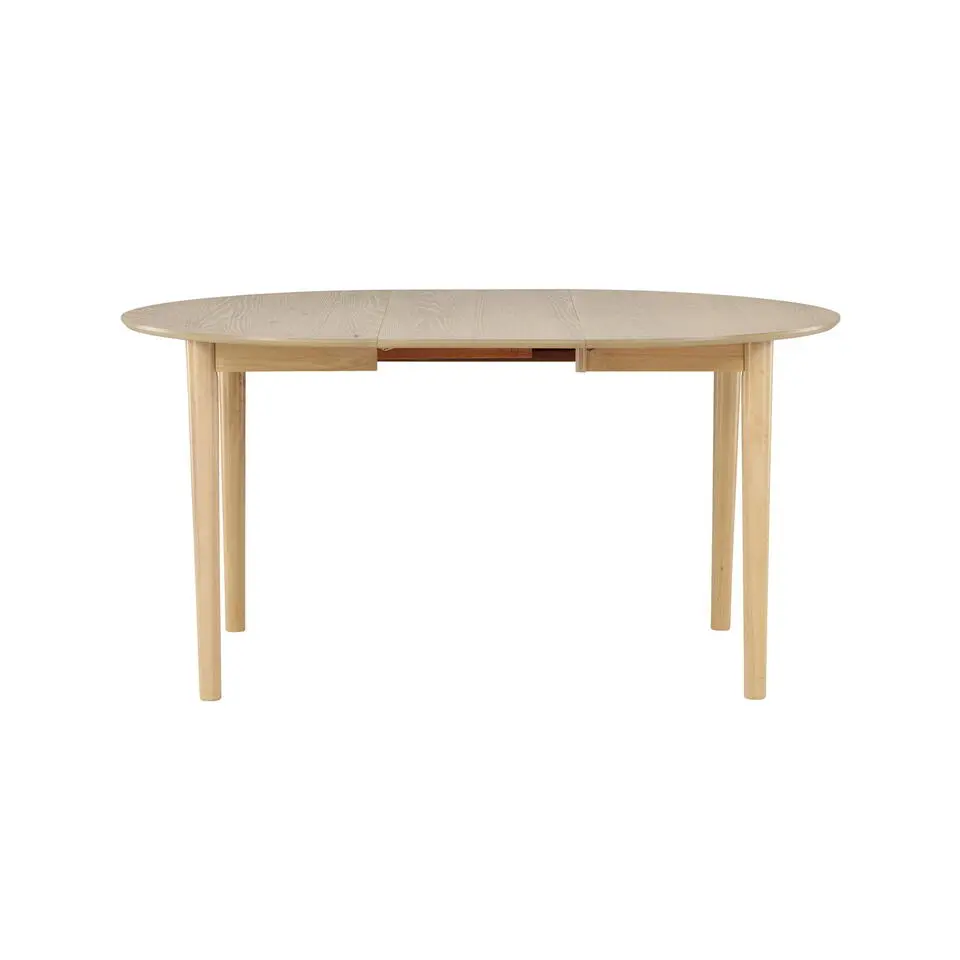 Eettafel Uitschuifbaar - Naturel MDF - 110x110x75cm - Gilda