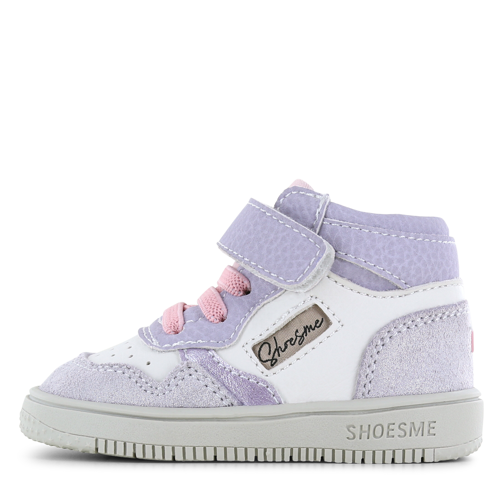 Shoesme weiß-lila Sneaker