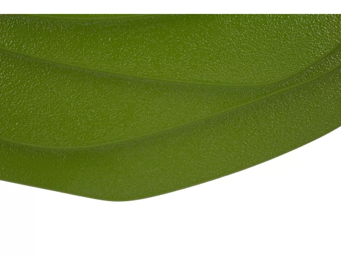 Miroir Mural Vert aux Formes Sinuées - Design Moderne et Créatif - 90x4x97 cm