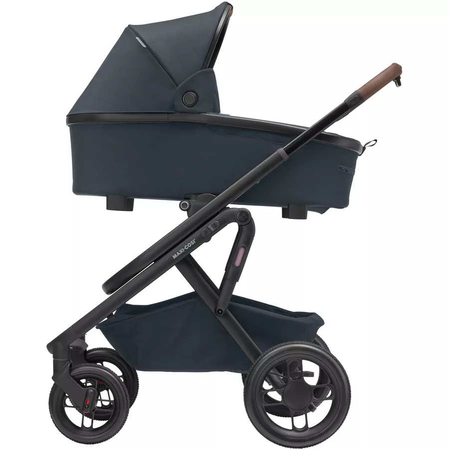 MAXI COSI Kombikinderwagen Lila XP Plus 3 in 1 Set Essential Graphite mit Babyschale Pebble 360 Essential Black