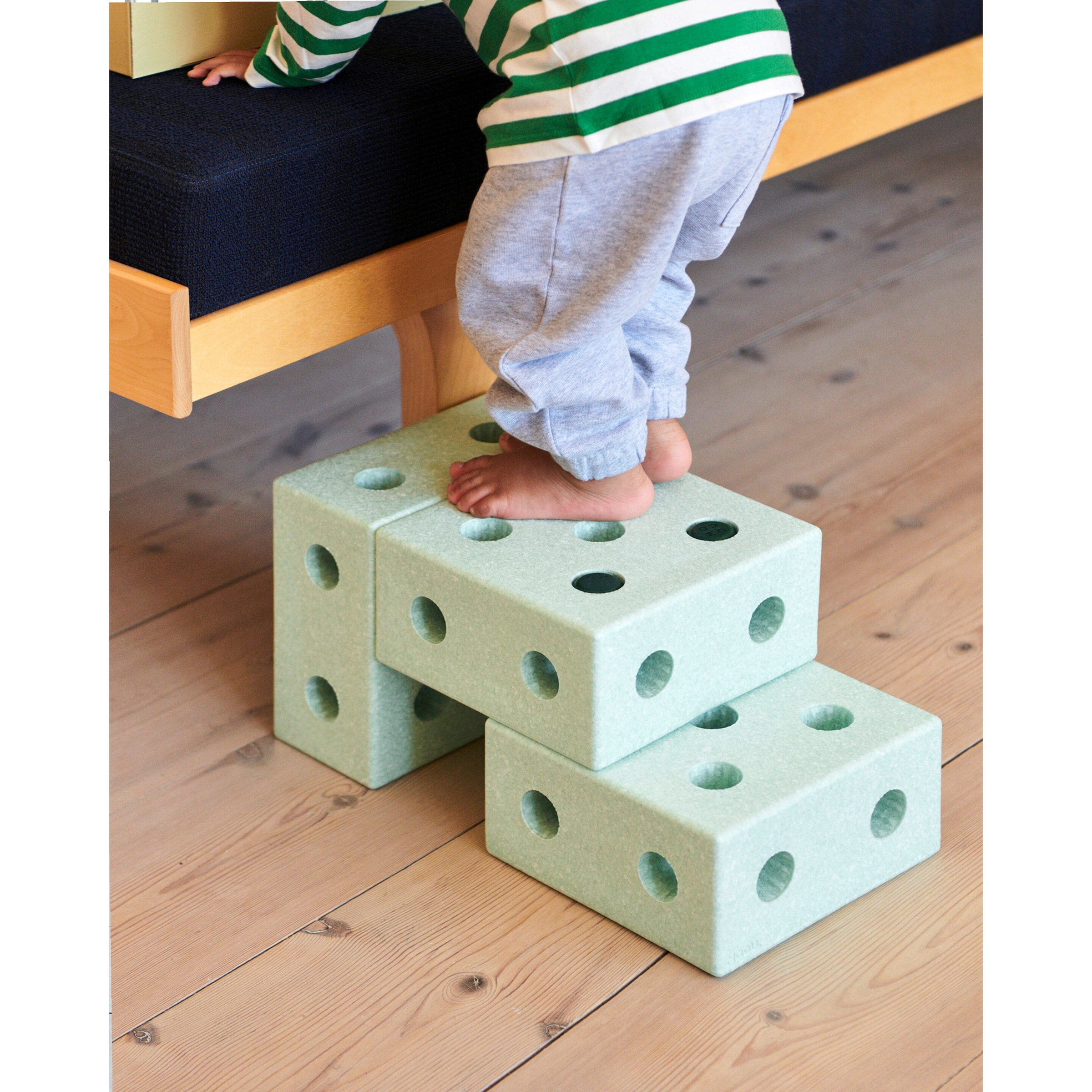 MODU MODU Lauflernwagen Baby Walker 3in1 Ocean Mint / Forest Green