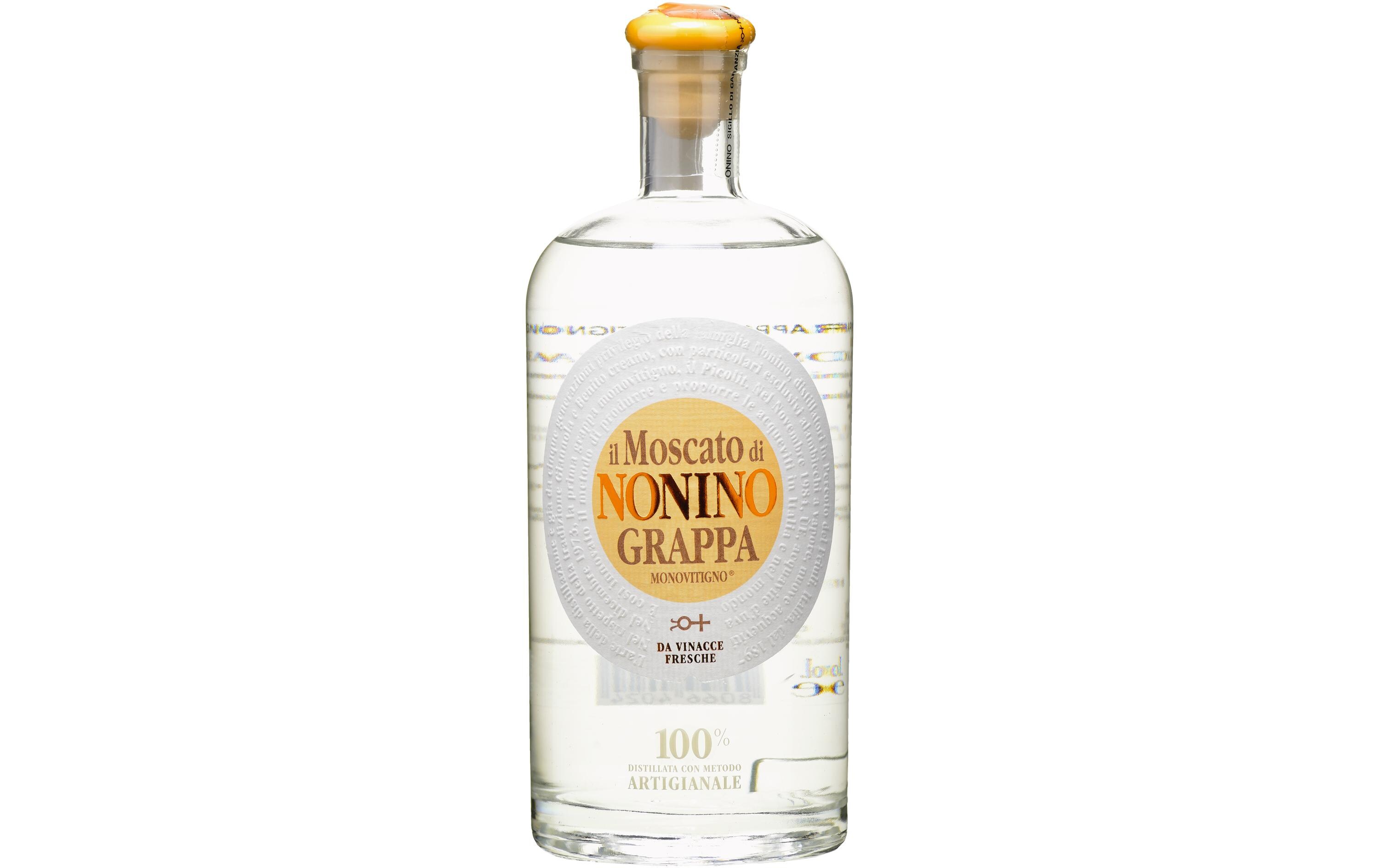 Grappa Il Moscato Monovitigno 0.7 lAromatischer Weinbrand weich und sinnlich