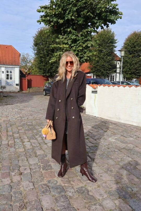 Valentin Studio Boyfriend Wool Coat 160854