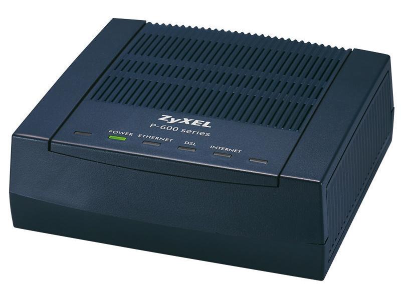 Zyxel ADSL-Modem P-660R ADSL2 -Modem für analoge Telefon-Anschlüsse