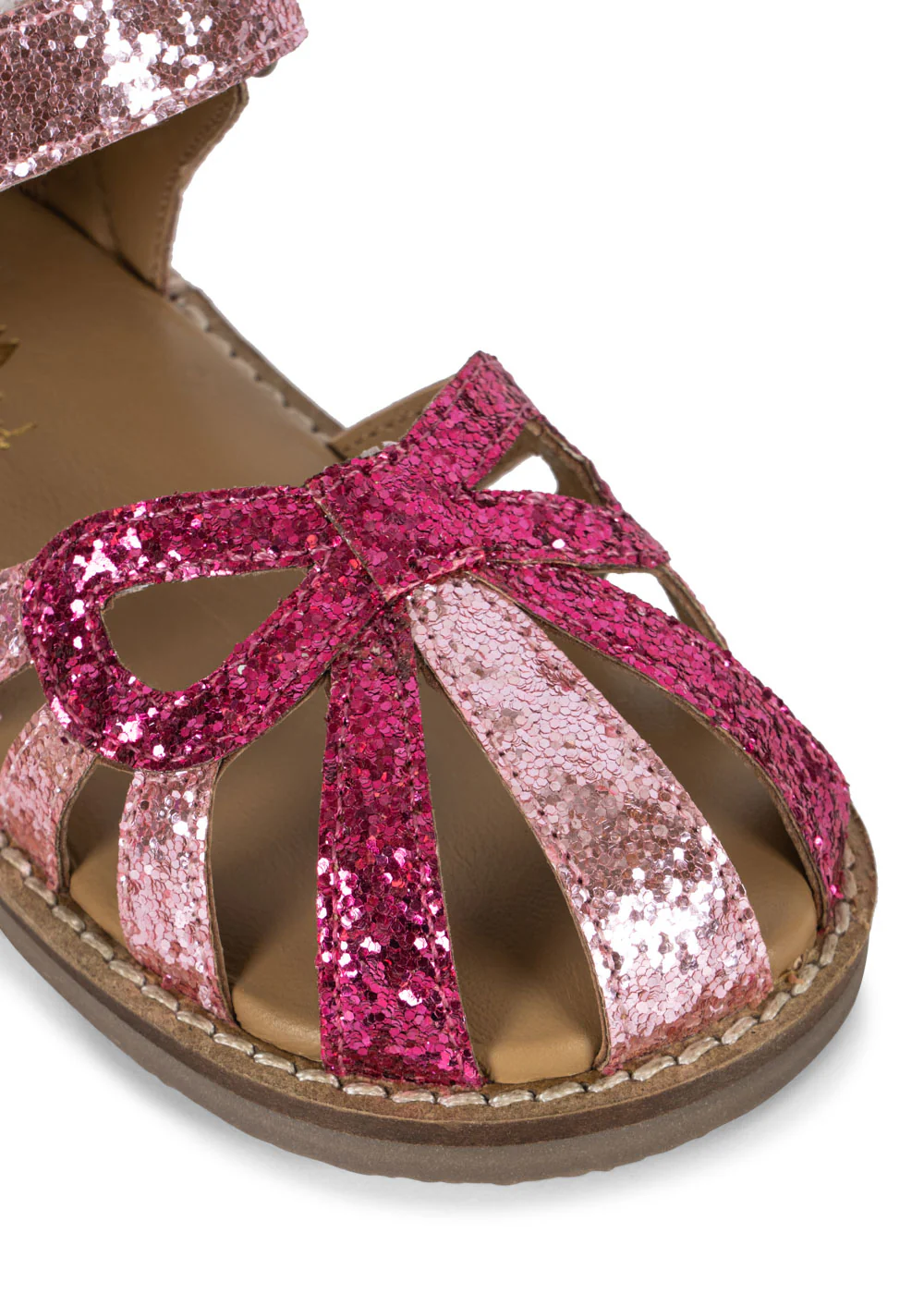 Bow sandaler - flamingo plume - 24