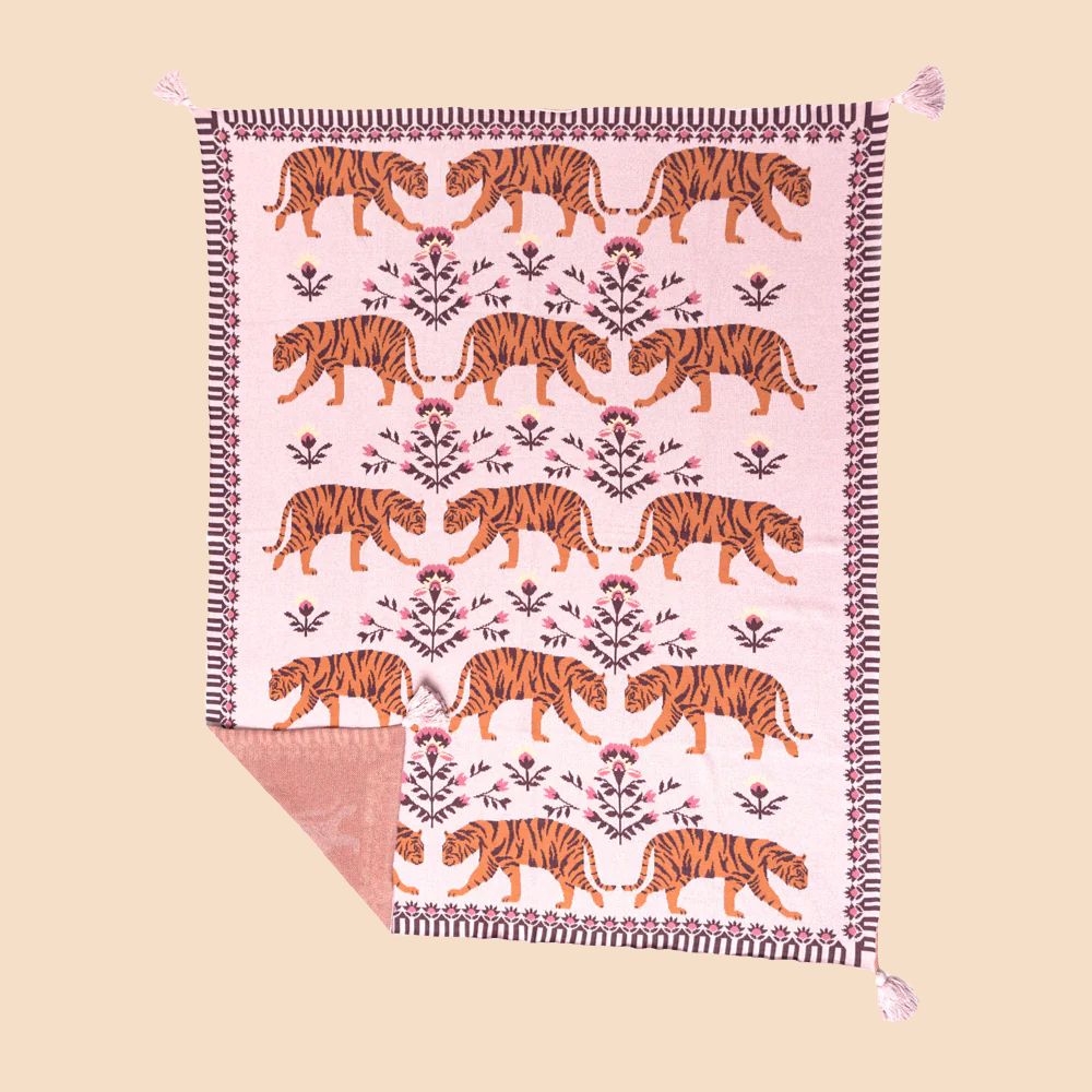 Myra Bag Spirit of the Tiger Throw