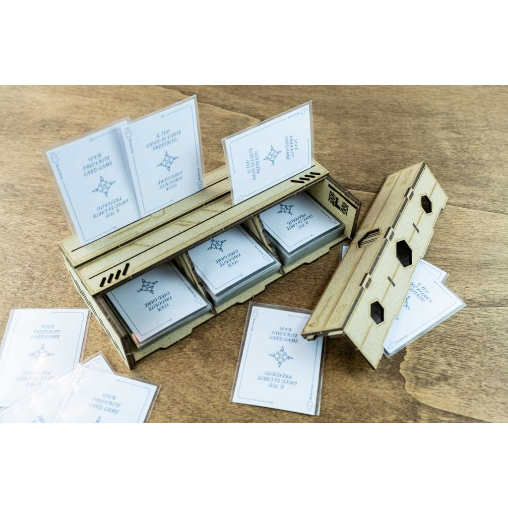 Porte-cartes avec Rangements Dicetroyers - Double Crate