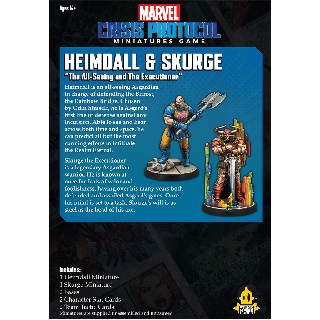 Marvel Crisis Protocol: Heimdall and Skurge