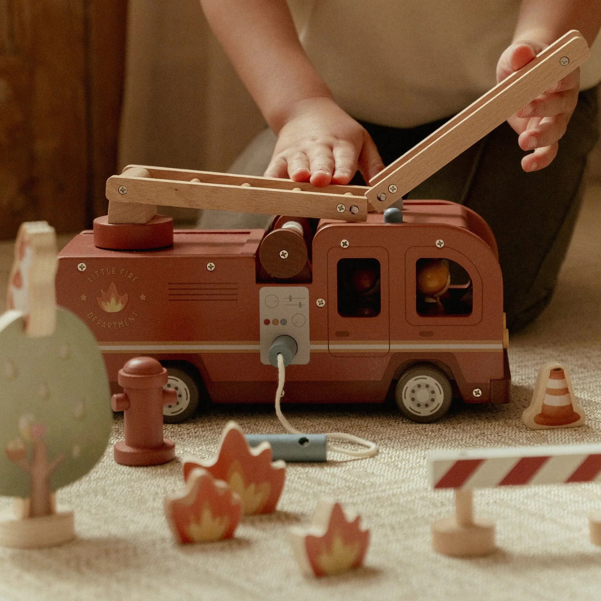 Little Dutch Brandweerwagen set