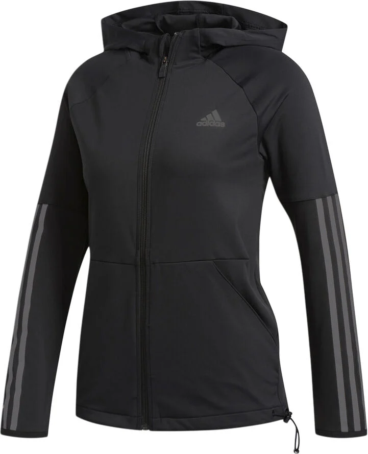 adidas 3-Stripes Hoodie Sort