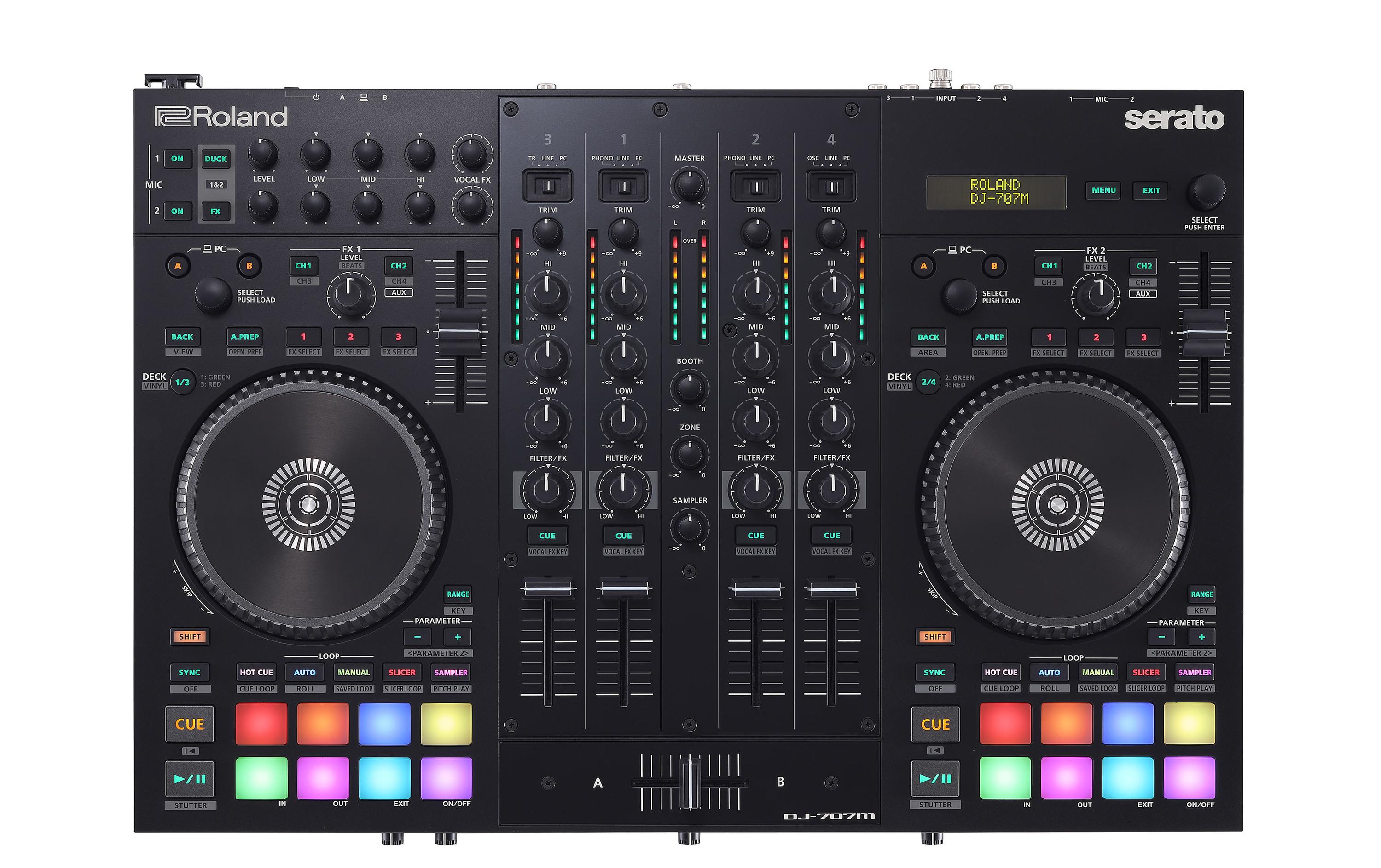DJ-Controller DJ-707M<br>Für DJs, die mehr wollen, als nur Tracks zu mixen