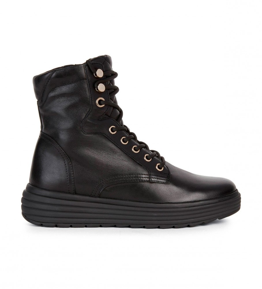 Botas GEOX D Phaloae em couro preto