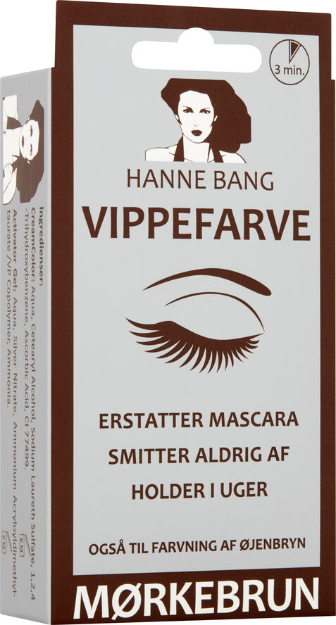Hanne Bang Vippefarve MØRKEBRUN