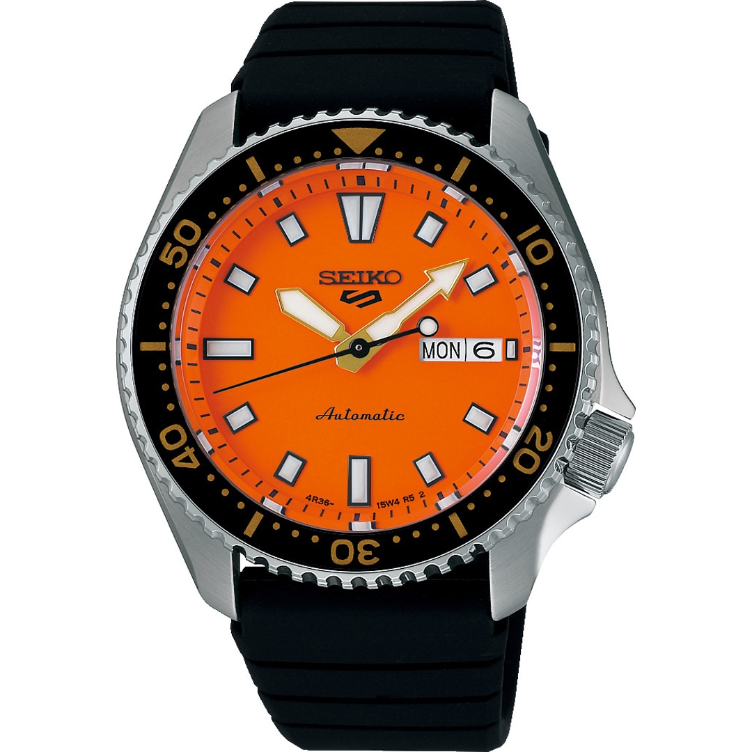 Seiko 5 Sports Day-Date Orange SKX Re-Interpretation