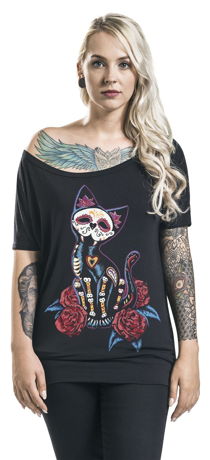 T-Shirt Noir Ras-Du-Cou | Full Volume by EMP T-Shirt Manches courtes